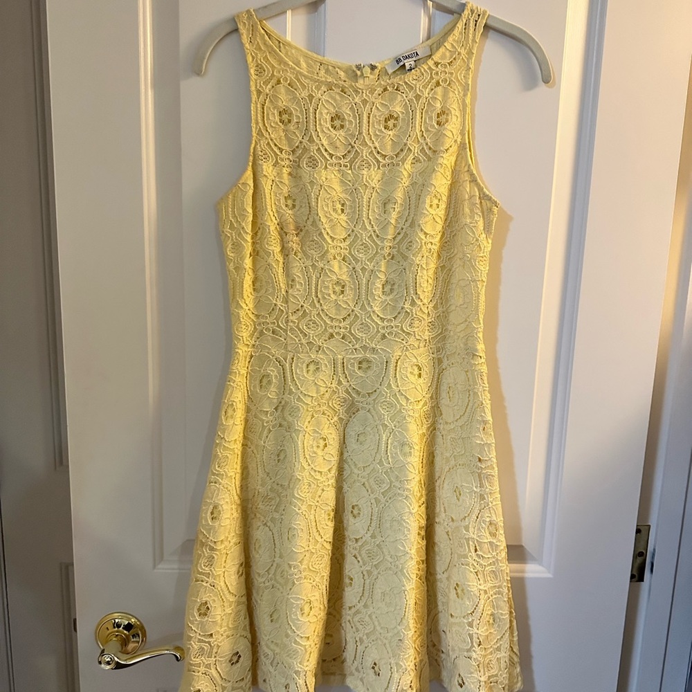 BB Dakota Yellow Dress